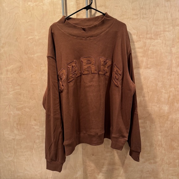 Parke Ribbed Varsity Pullover L/XL - Picture 3 of 6